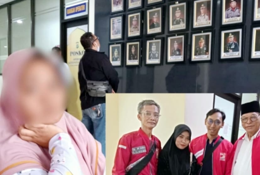 Ketua Direktorat Hukum DPD PSI Kota Bekasi, Ferry Lumban Gaol Dampingi Korban Pelecehan Seksual