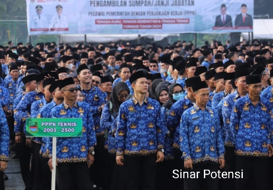 KABUPATEN BEKASI CETAK SEJARAH, PENGANGKATAN PPPK TERBANYAK D INDONESIA,JAWA BARAT PERTAMA RAIH PENGHARGAAN DARI BKN