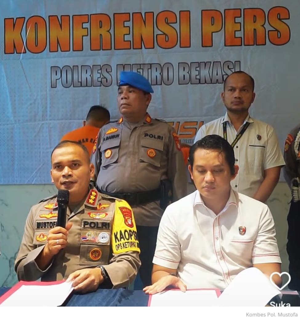 Polres Metro Bekasi Berhasil Ungkap Pemerasan Berkedok THR di Pasar Induk Cibitung