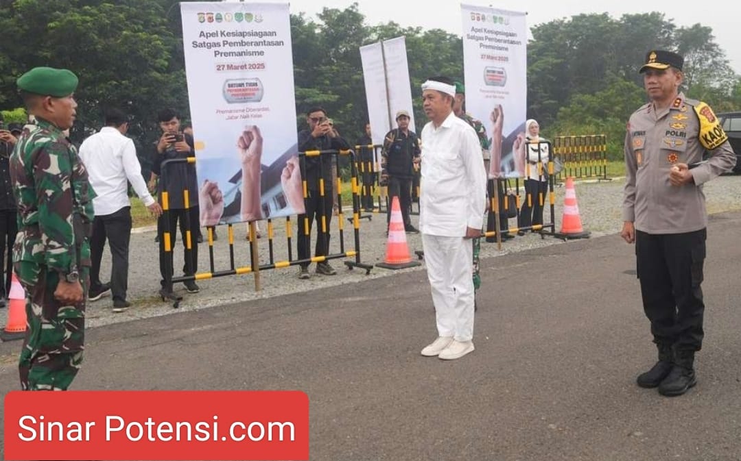 Pembentukan Satgas Pemberantasan Premanisme Serentak Di 27 Kabupaten Kota.