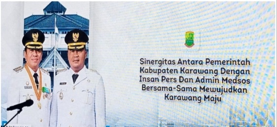 Jalin Sinergitas Bersama Organisasi Pers dan Insan Pers kabupaten Karawang