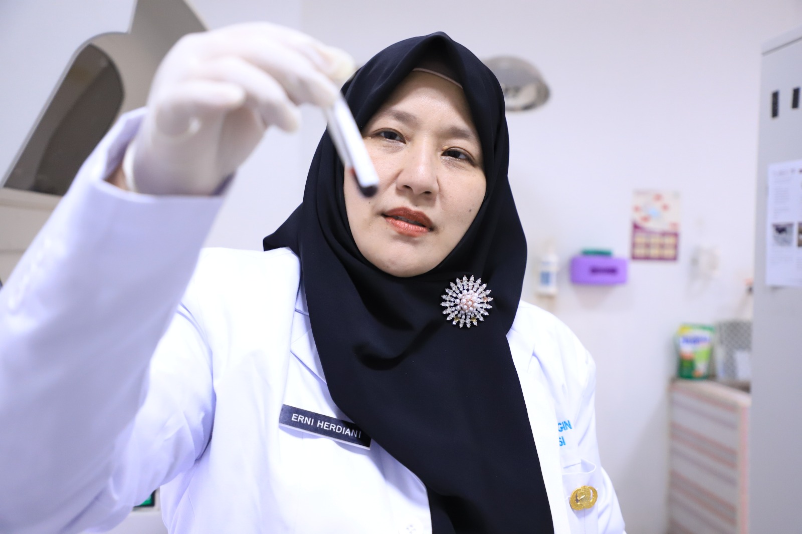 Dokter Erni Direktur RSUD Cabangbungin Berhasil Membawa Masuk RSUD Sebagai  Kelas D.