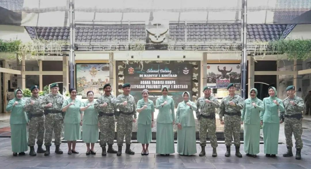 Kasdivif 1 Kostrad Pimpin Tradisi Korps Pelepasan Prajurit