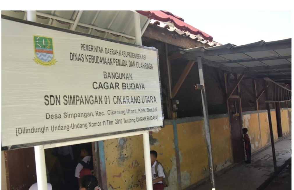 SDN Simpangan 01 Ditetapkan Sebagai Bangunan Cagar Budaya