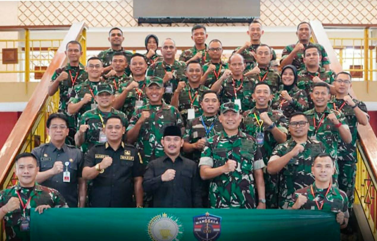 Bupati Bekasi Terima Kunjungan Pasis Dikreg Seskoad Perkuat Sinergi Dengan TNI