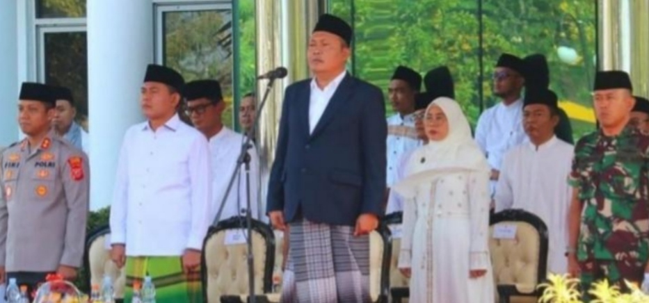 Wakil Bupati Karawang Maslani Mengatakan Santri Harus Beri Solusi Hadapi Tantangan Zaman.