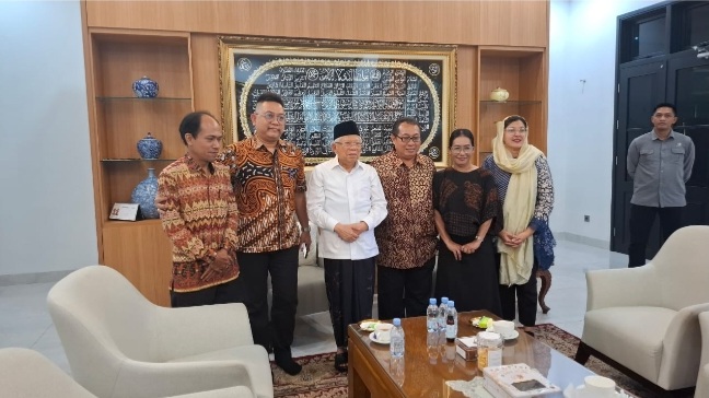 Mantan Wapres KH. Ma’ruf Amin,Resmi Pimpin Dewan Penasehat SMSI