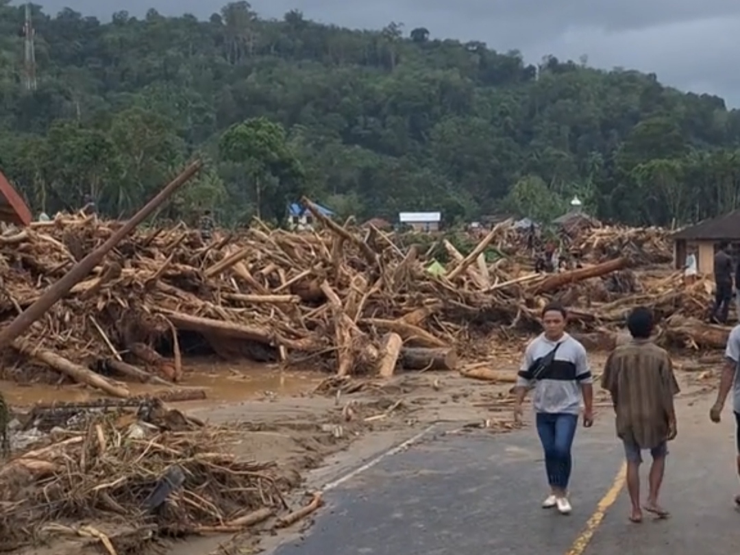 Korban Bencana Banjir dan Longsor Sumatra, Meninggal Dunia 604 Orang,Hilang 464 Orang , Luka 2.60O Orang
