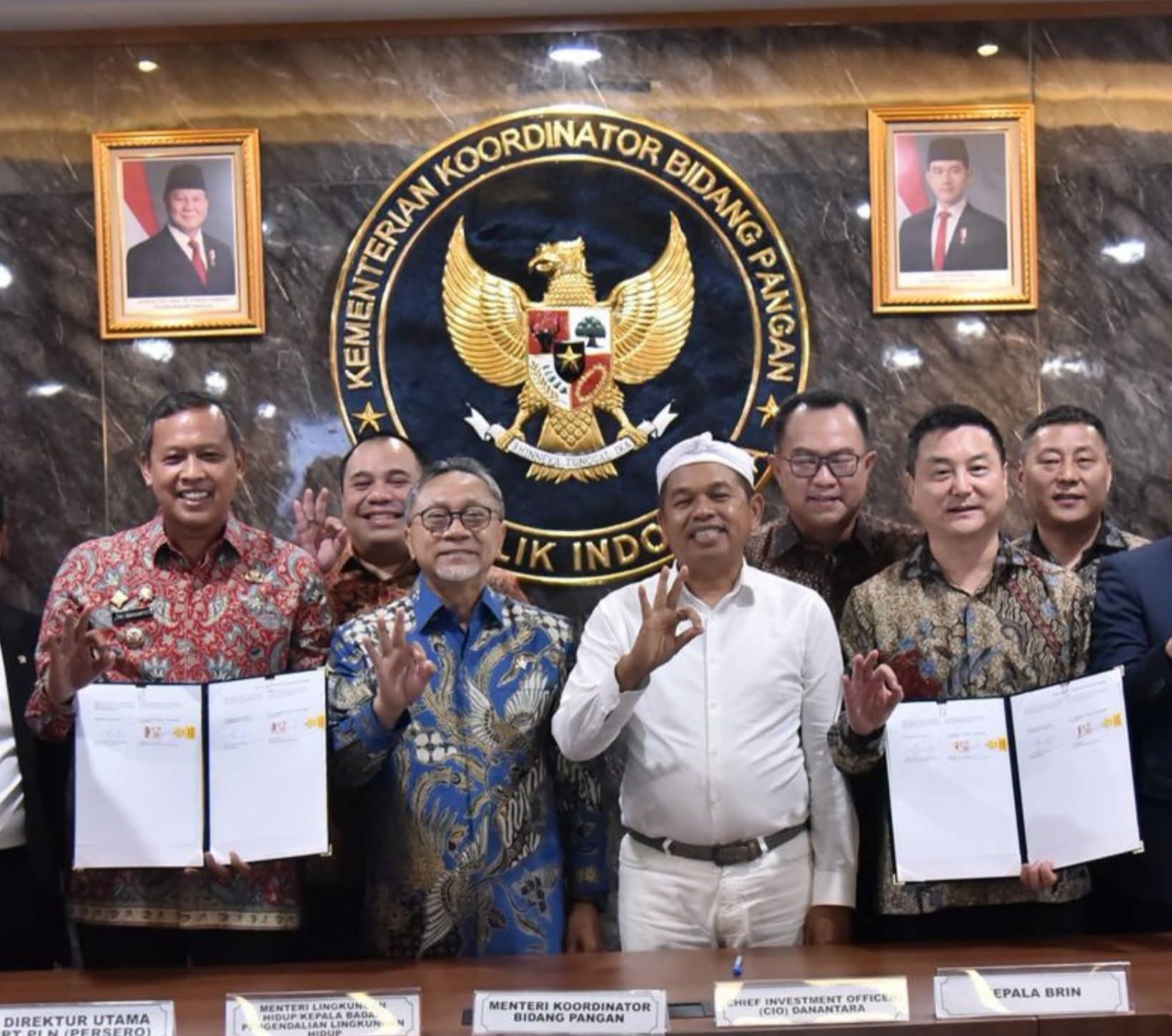 Wali Kota Bekasi Hadiri Agenda Pengolahan Sampah Menjadi Energi Listrik di Gedung KementerianKoordinator Bidang Pangan