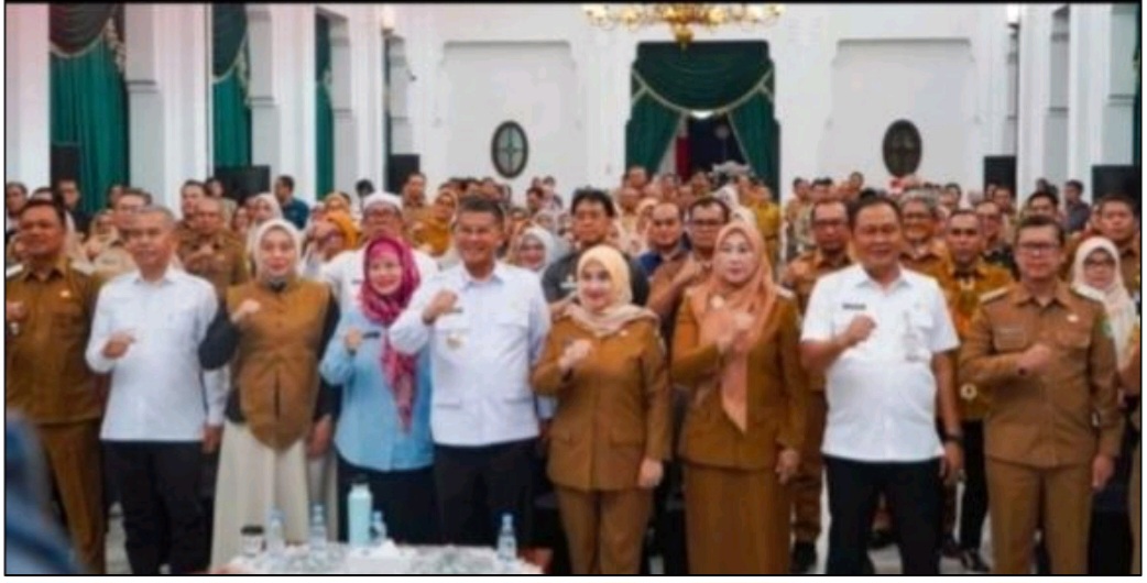 Wakil Bupati Karawang H.Maslani Rapat P3S Jabar Targetkan Stunting Dibawah 5 Persen 2026