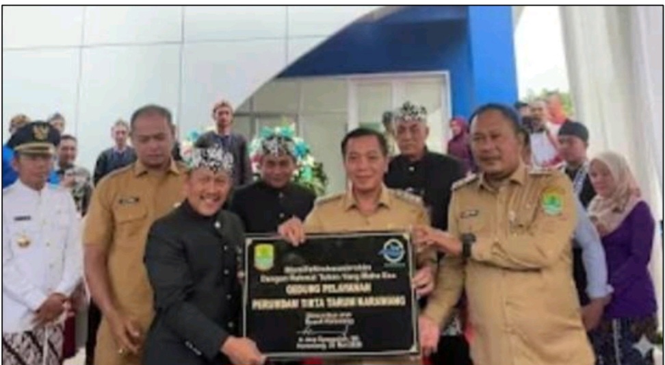 Bupati Aep Syaepuloh Apresiasi Kinerja PERUMDAM Tirta Tarum Yang Terus Berkembang